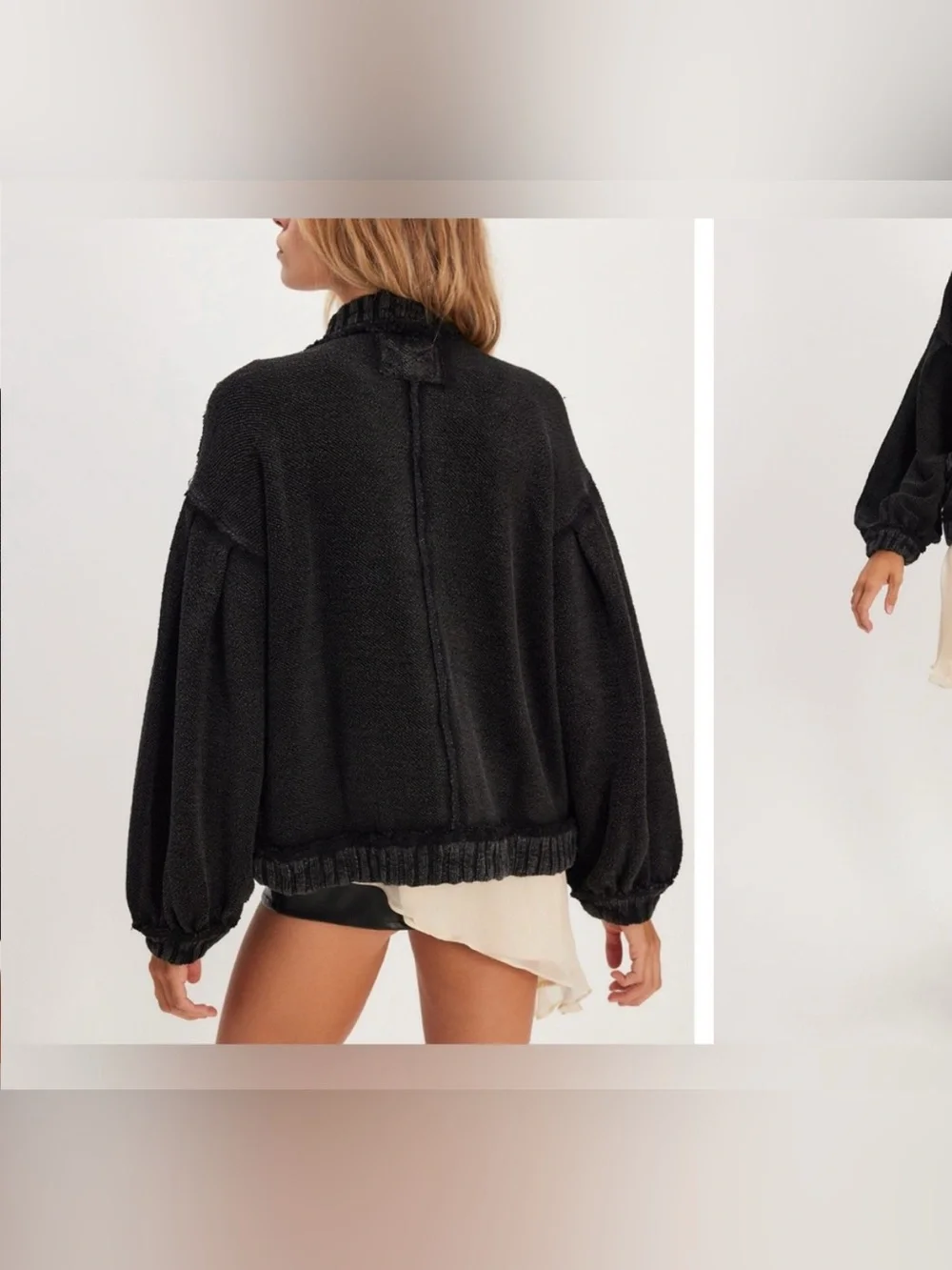 NWOT Free People We The Free Cute In This Cardi - black - XS